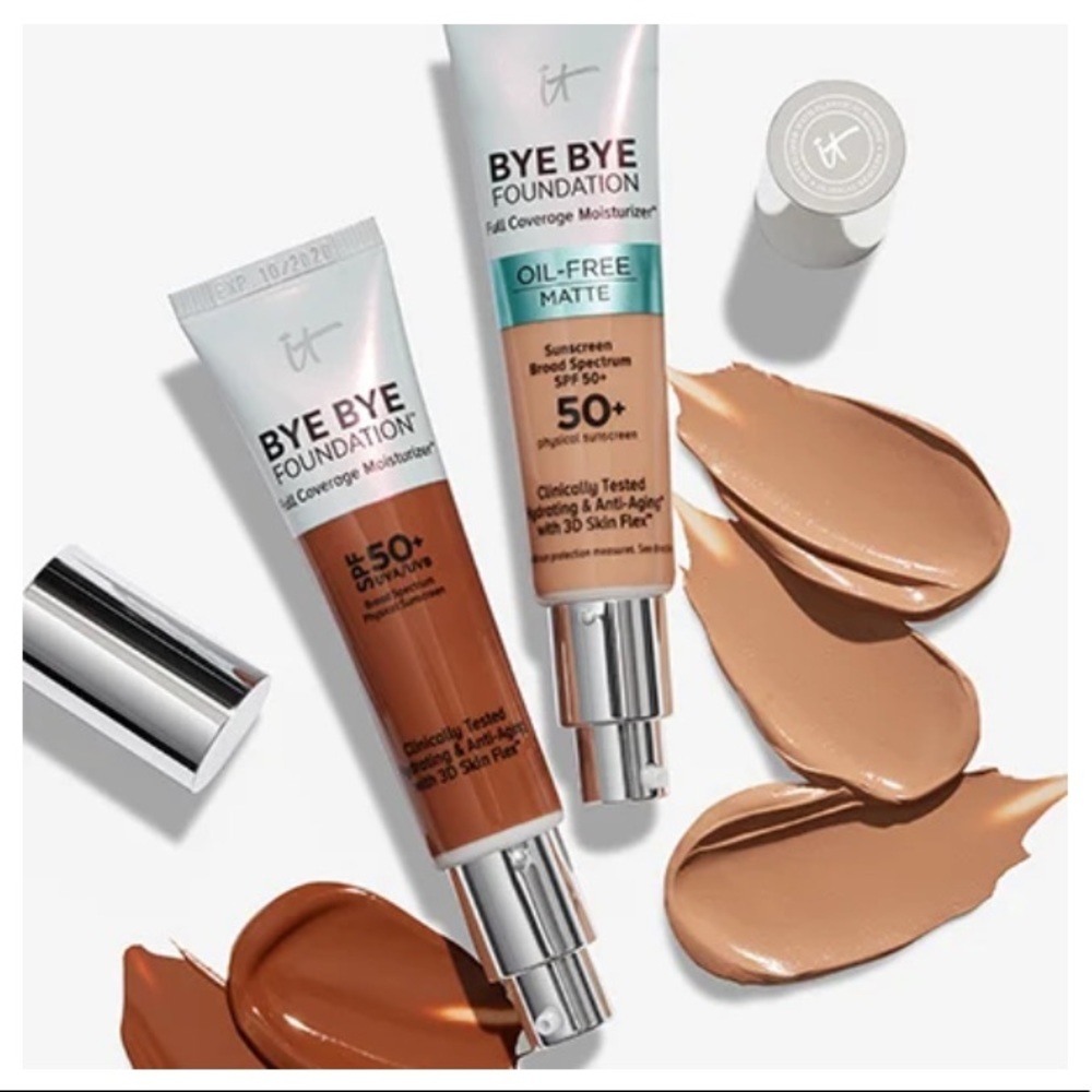 It cosmetics bye bye pores flirting foundation